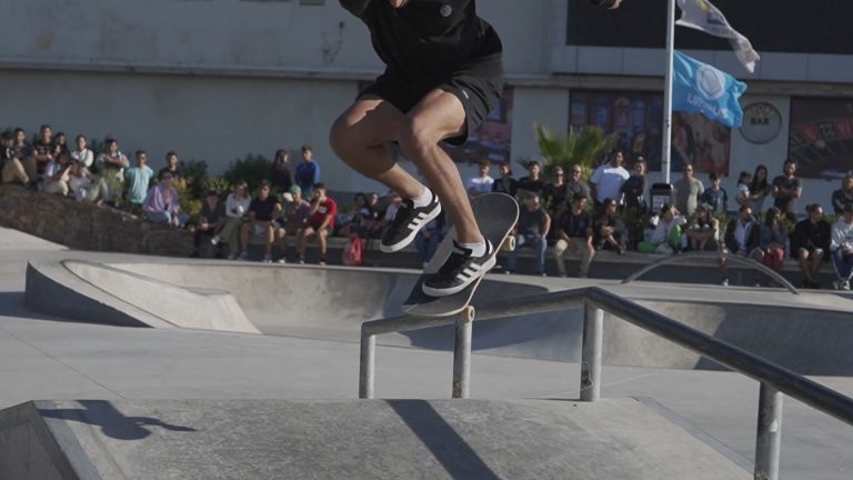 Primer torneo en la pista de skate de Punta del Este