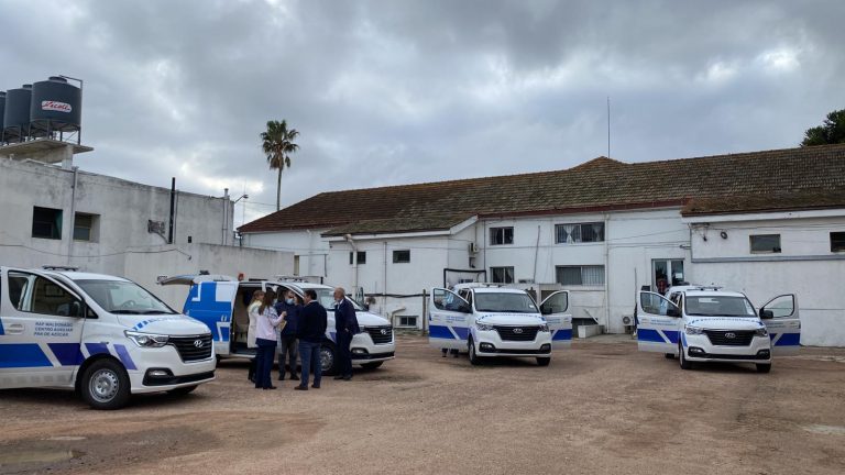 ASSE entregó 4 ambulancias 0 KM para el departamento de Maldonado