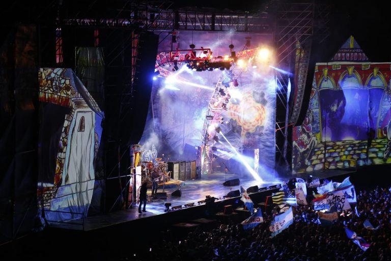 Show de La Renga en Maldonado